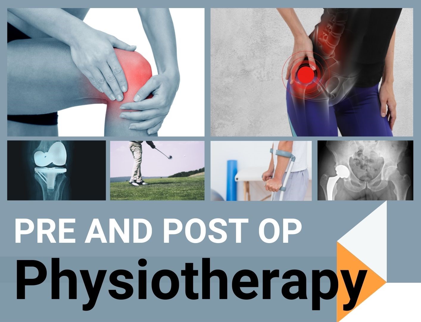 Pre and Post Op Physiotherapy header