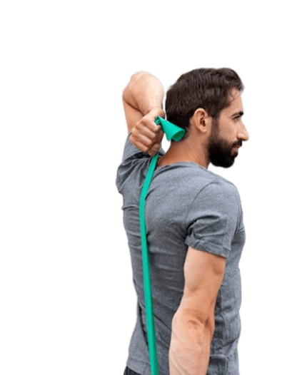 side view man training with elastic band 23 2149557832 1